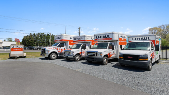 Uhaul rentals at RT 24 Self Storage in Millsboro, DE