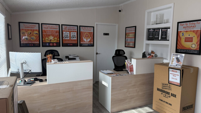 Office with on-site customer service